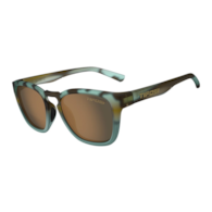 Okulary TIFOSI SMIRK POLARIZED matte blue tortoise (1 szkło Brown POLARYZACJA 14% transmisji światła) (NEW).