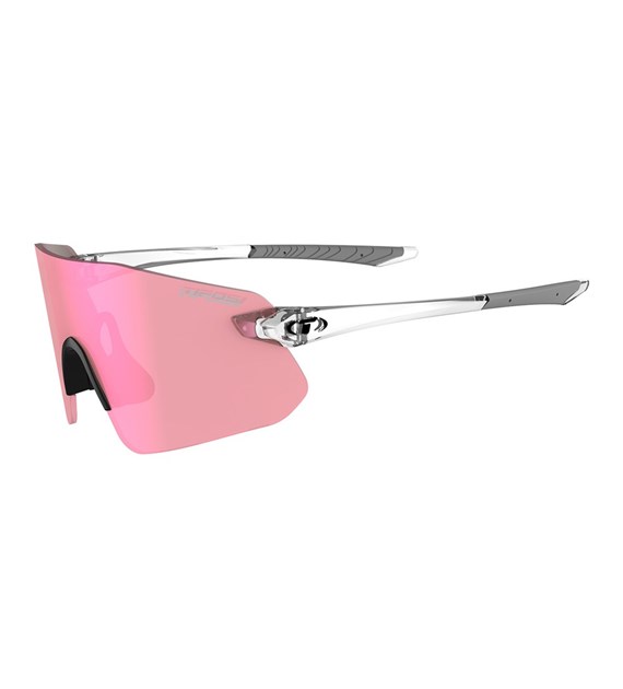 Okulary TIFOSI VOGEL SL crystal clear (1szkło Pink Mirror 13% transmisji światła) (NEW)