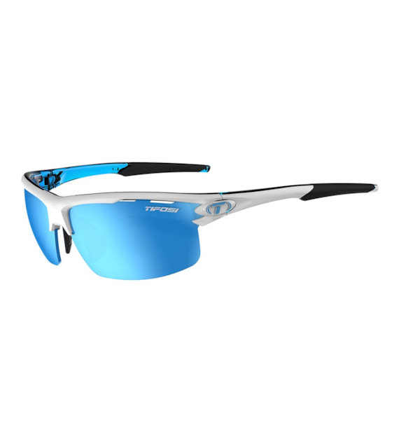 Okulary TIFOSI RIVET CLARION matte white (3 szkła Clarion Blue 13%, AC Red 39%, Clear 90% transmisji światła) (NEW)