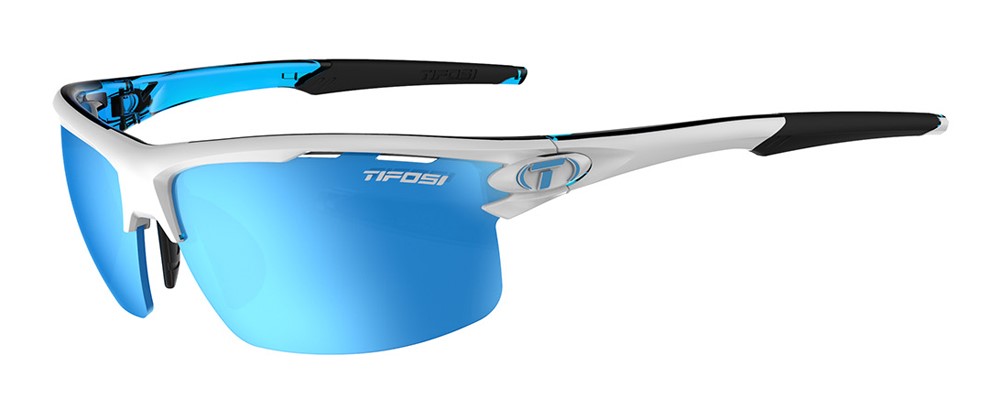 Okulary TIFOSI RIVET CLARION matte white (3 szkła Clarion Blue 13%, AC Red 39%, Clear 90% transmisji światła) (NEW)