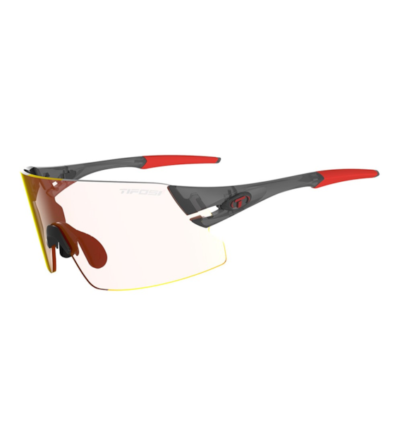 Okulary TIFOSI RAIL XC CLARION FOTOTEC satin vapor (1 szkło Clarion Red FOTOCHROM 64%-14% transmisji światła) (NEW).