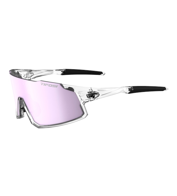 Okulary TIFOSI STASH CLARION crystal clear (3 szkła Clarion Purple 13%, AC Red 39%, Clear 90% transmisji światła) (NEW)