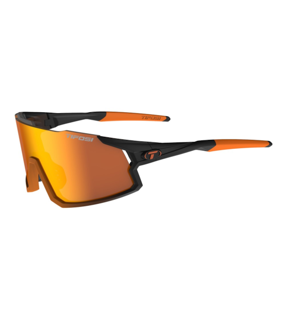 Okulary TIFOSI STASH CLARION black orange fade (3 szkła Clarion Orange 13%, AC Red 39%, Clear 90% transmisji światła) (NEW)
