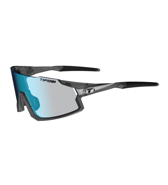 Okulary TIFOSI STASH CLARION FOTOTEC matte smoke (1 szkło Clarion Blue FOTOCHROM 46%-13% transmisji światła) (NEW)