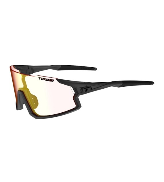 Okulary TIFOSI STASH CLARION FOTOTEC matte gunmetal (1 szkło Clarion Red FOTOCHROM 64%-14% transmisji światła) (NEW)