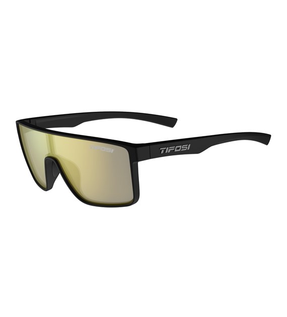 Okulary TIFOSI SANCTUM matte black (1 szkło Smoke Yellow Mirror 13% transmisji światła) (NEW)