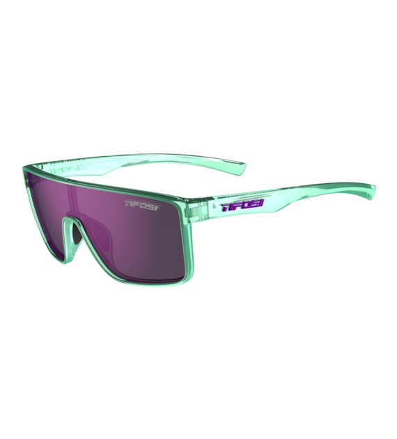 Okulary TIFOSI SANCTUM aqua shimmer (1 szkło Rose Mirror 11% transmisji światła) (NEW)