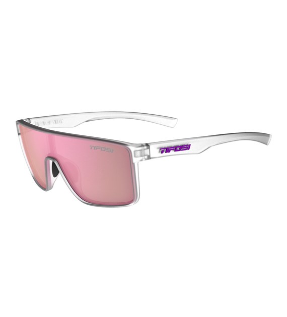 Okulary TIFOSI SANCTUM satin clear (1 szkło Pink Mirror 13% transmisji światła) (NEW)