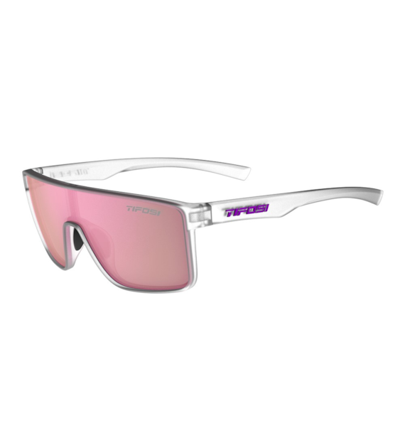 Okulary TIFOSI SANCTUM satin clear (1 szkło Pink Mirror 13% transmisji światła) (NEW)