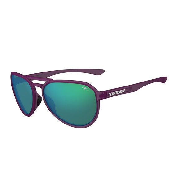 Okulary TIFOSI SELCA plum crazy (1 szkło Smoke Green Mirror 15% transmisji światła) (NEW 2025)