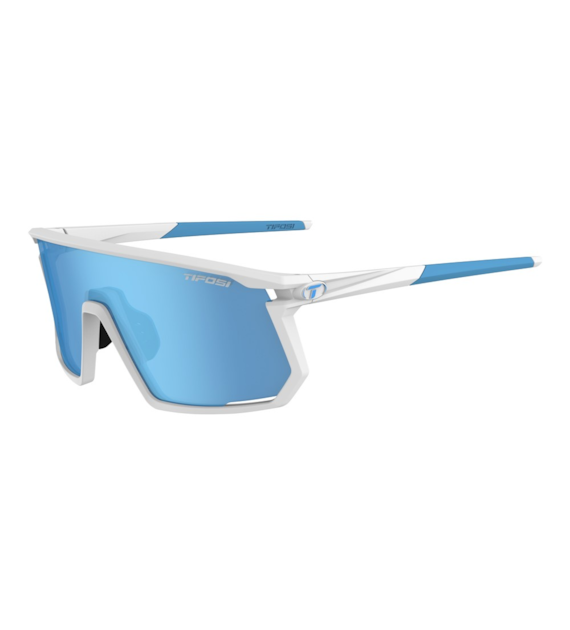 Okulary TIFOSI MOAB CLARION matte white (3 szkła Clarion Blue 13%, AC Red 39%, Clear 90% transmisji światła) (NEW)