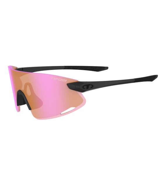 Okulary TIFOSI VOGEL XC blackout (1 szkło AC Red 39% transmisji światła) (NEW)