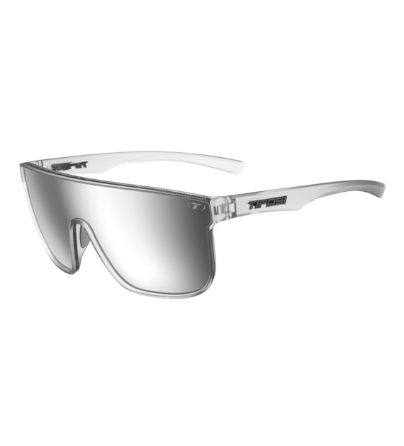 Okulary TIFOSI SANCTUM XL satin clear (1 szkło Silver Mirror 14.5% transmisji światła) (NEW)