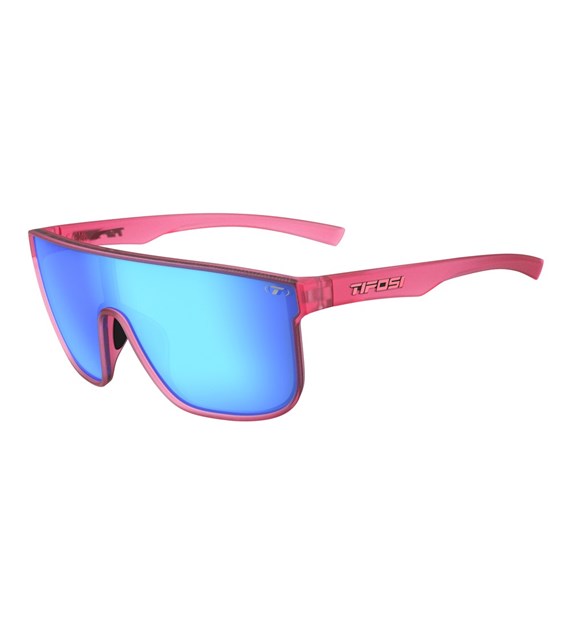 Okulary TIFOSI SANCTUM XL matte crystal pink (1 szkło Sky Blue Mirror xx% transmisji światła) (NEW 2025) (PREMIERA: 2025-04-15)