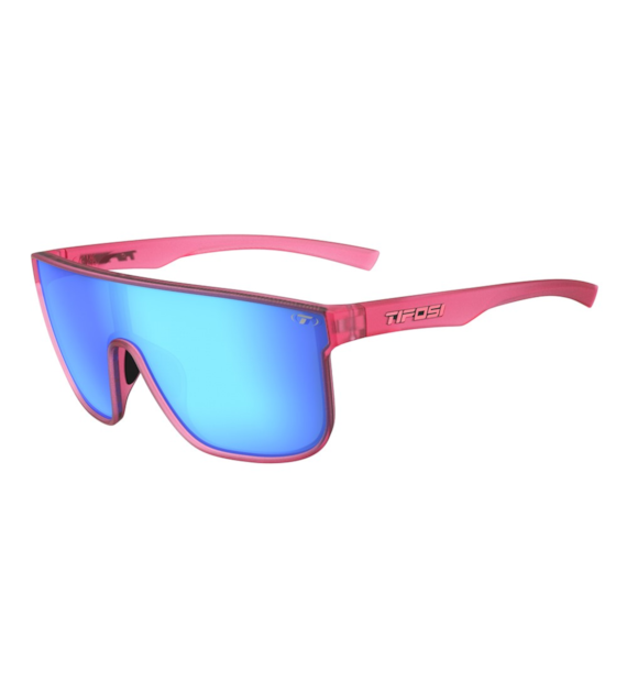 Okulary TIFOSI SANCTUM XL matte crystal pink (1 szkło Sky Blue Mirror 13% transmisji światła) (NEW)