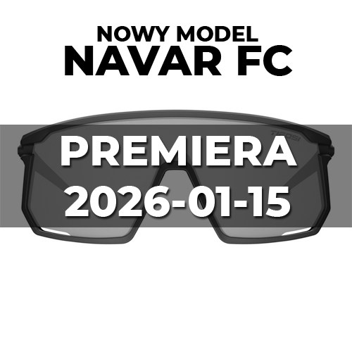Okulary TIFOSI NAVAR FC iron (1 szkło Enliven™ Golf 16% transmisji światła) (NEW 2026) (PREMIERA: 2026-01-15)