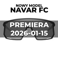 Okulary TIFOSI NAVAR FC satin clear (1 szkło Clear 90% transmisji światła) (NEW 2026) (PREMIERA: 2026-01-15)