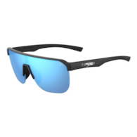 Okulary TIFOSI SANCTUM SL gloss black (1 szkło Smoke Bright Blue Mirror 13% transmisji światła) (NEW 2026) (PREMIERA: 2026-02-25)