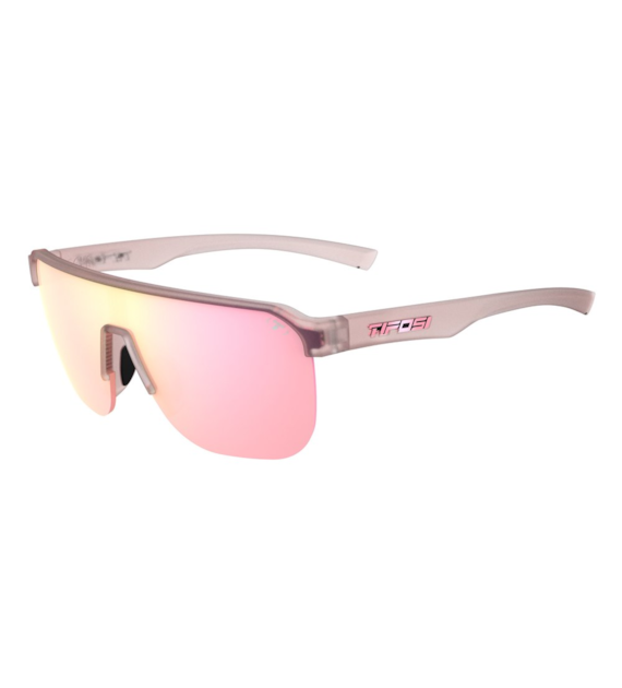Okulary TIFOSI SANCTUM SL frosted rose (1 szkło Pink Mirror 13% transmisji światła) (NEW 2026) (PREMIERA: 2026-02-25)