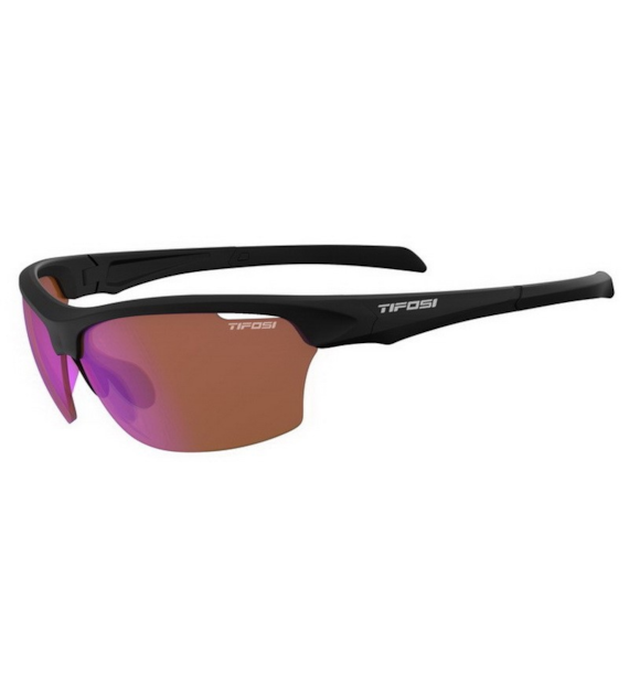 Okulary TIFOSI INTENSE matte black (1 szkło AC Red 39% transmisji światła) (NEW).