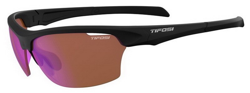 Okulary TIFOSI INTENSE matte black (1 szkło AC Red 39% transmisji światła) (NEW)