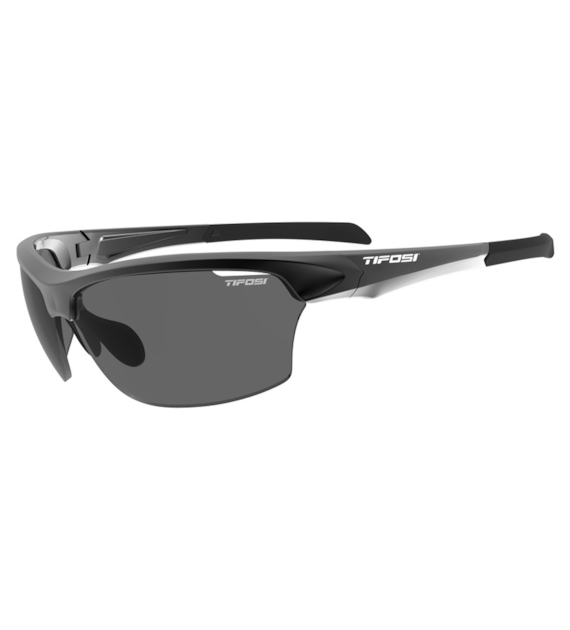 Okulary TIFOSI INTENSE gloss black (1 szkło Smoke Mirror 15% transmisji światła) (NEW).