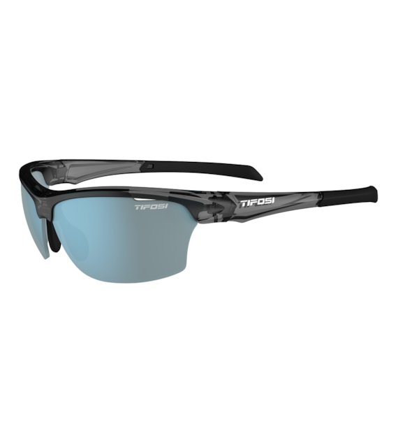 Okulary TIFOSI INTENSE crystal smoke (1 szkło Smoke Bright Blue Mirror 13% transmisji światła) (NEW).