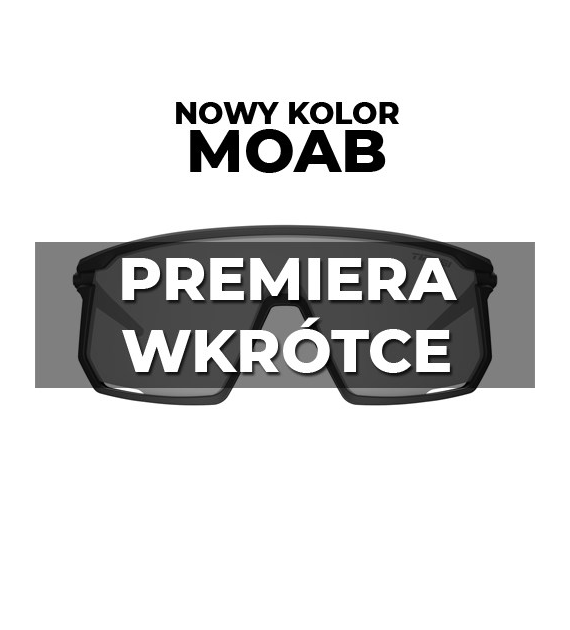 Okulary TIFOSI MOAB  Midnight Vapor (3 szkła Silver xx%, AC Red 39%, Clear 90% transmisji światła) (NEW)