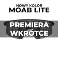 Okulary TIFOSI MOAB LITE blackout (3 szkła Silver Mirror 14.5%, AC Red 39%, Clear 90% transmisji światła) (NEW)