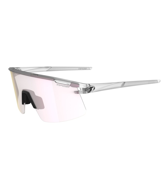 Okulary TIFOSI MOAB LITE CLARION FOTOTEC satin clear (1 szkło Clarion Pink FOTOCHROM 50%-12% transmisji światła) (NEW)