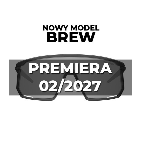 Okulary TIFOSI BREW CLARION Crystal Clear (3 szkła Clarion Blue 13%, AC Red 39%, Clear 90% transmisji światła) (NEW)