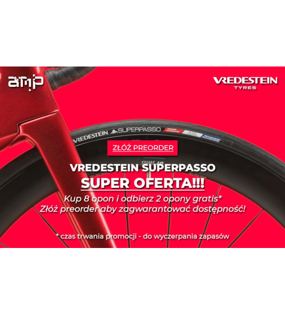 Zestaw 10 opon VREDESTEIN Superpasso, (8+2 GRATIS) (DWZ)