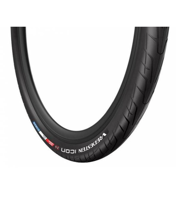 Opona e-bike VREDESTEIN Icon, 26 x2.20 (55-599), Drut, TPI55, Wkładka antyprzebiciowa, Czarna + Refleks (NEW).