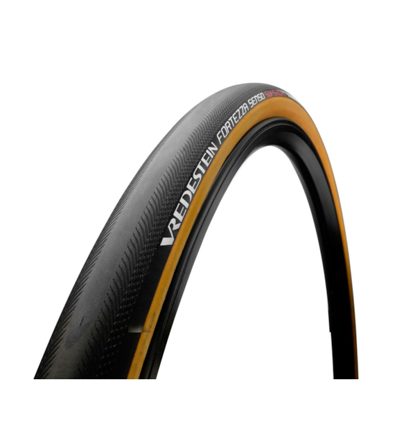 Opona szosowa VREDESTEIN Fortezza Senso Superiore, 700x28C (28-622), Zwijana, TPI320, 280g, Czarna-Żółta (NEW)