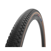 Opona gravel VREDESTEIN Aventura, 28  700x38C (38-622), Zwijana, TPI120, 450g, TLR, Czarna-Transparenta (NEW)