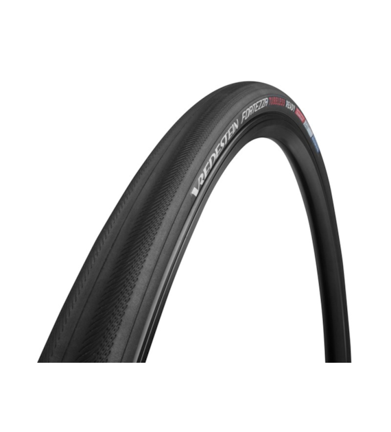 Opona szosowa VREDESTEIN Fortezza, 700x25C (25-622), Zwijana, TPI120, 290g, TLR, Czarna (NEW).