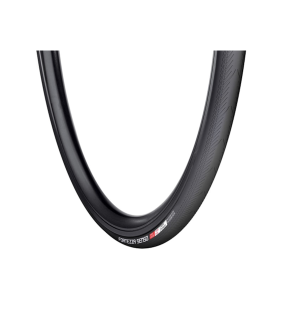 Opona szosowa VREDESTEIN Fortezza Senso Xtreme Weather, 700x25C (25-622), Zwijana, TPI120, 260g, Czarna (NEW)