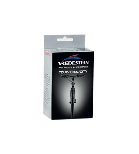 Dętka trekking VREDESTEIN Tour/Trek/City 27x1.5 - 28x1.5/8/x1.5 (32/47-609/635), Presta 50mm, 185g (NEW)
