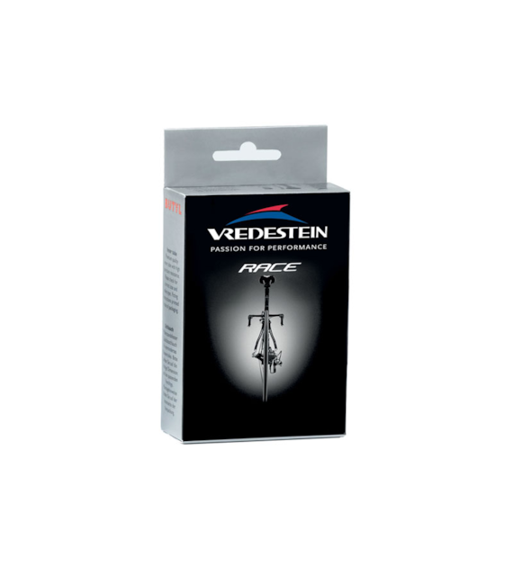 Dętka szosowa VREDESTEIN Race, Butylowa, 700x18C/28C (18/28-622/630), Presta 80mm, 120g (NEW)