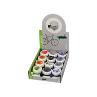 Dzwonek rowerowy WIDEK WHITE COLLECTION mix kolorów pudełko 12szt. (NEW)
