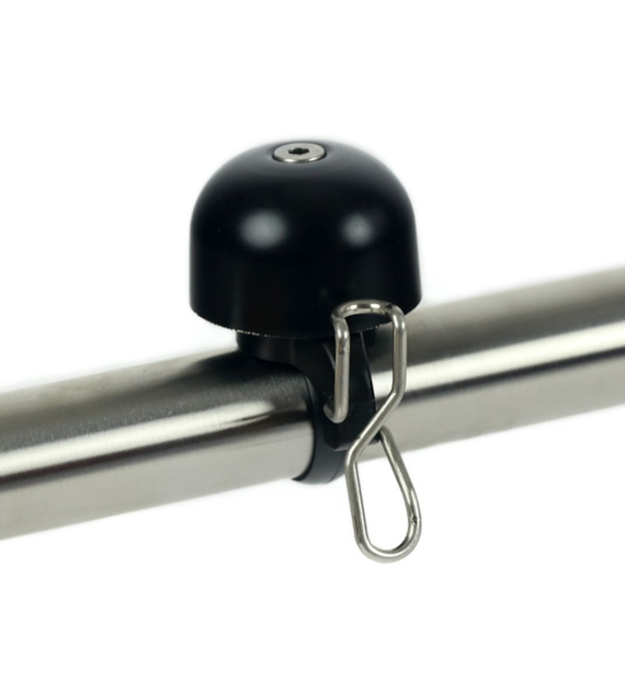 Dzwonek rowerowy WIDEK PAPERCLIP MINI czarny 1szt. (NEW)