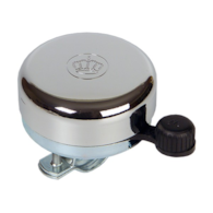 Dzwonek rowerowy WIDEK STEEL BELL chromowy krona 1szt. (NEW)