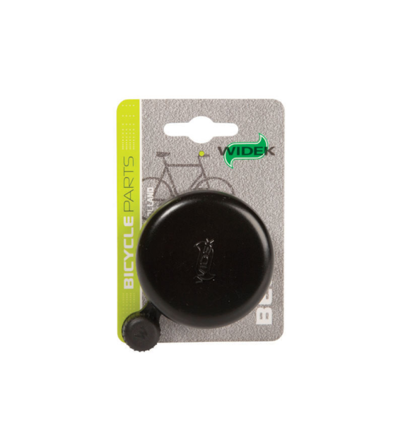 Dzwonek rowerowy WIDEK STEEL BELL czarny pudełko 1szt. (NEW)