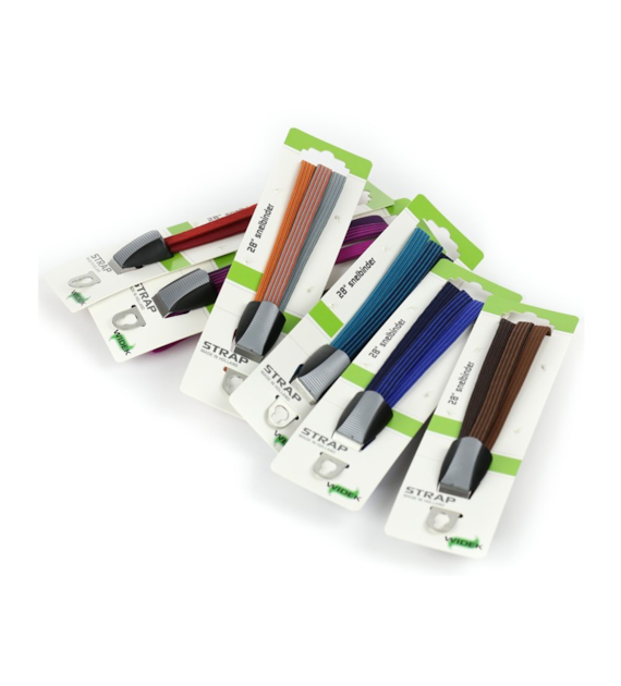 Taśma do bagażnika WIDEK TRIO STRAPS E-BIKE VISION gumowa mix kolorów pudełko 12szt. (NEW)