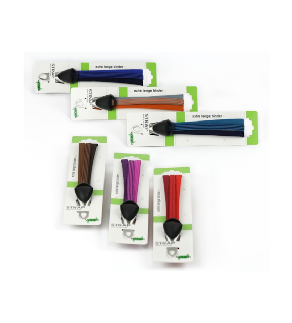 Taśma do bagażnika WIDEK TRIO STRAPS E-BIKE VISION gumowa mix kolorów pudełko 12szt. (NEW)