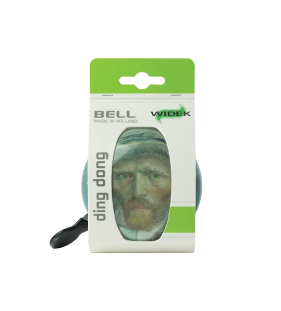 Dzwonek rowerowy WIDEK DING DONG DUTCH MASTER PAINTERS self-portrait Vincent Van Gogh 1szt. (NEW)