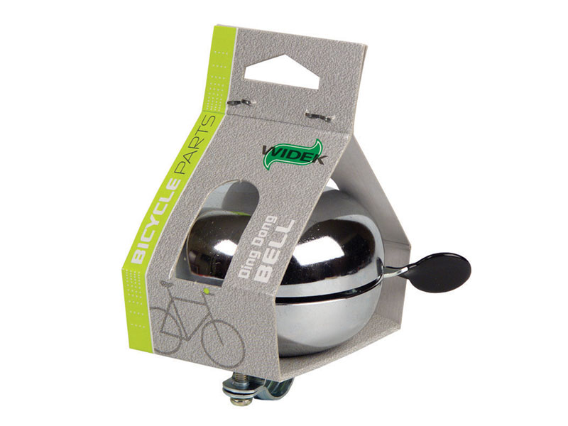Dzwonek rowerowy WIDEK DING DONG 60mm chromowy 1szt. (NEW)