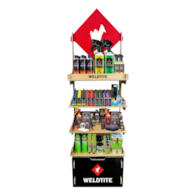 Stand sklepowy WELDTITE SHOP STAND, Zestaw 155 produktów WELDTITE (NEW)