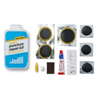 Zestaw łatek motoryzacyjnych WELDTITE Cure-C-Cure Puncture Repair Kit For Motorcycles (6x Łatka + Klej + Papier ścierny + Kreda + Kredka), Pudełko 10szt. (NEW).