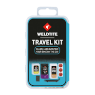 Zestaw czyszcząco-naprawczy WELDTITE Dirtwash Sos Travel Kit (3x Łatka samouszczelniająca + 2x Łyżka + Papier ścieny + 2x Olejek do łańcucha + 2x Chusteczki do łańcucha + 2x Chusteczki do tarcz + 2x Chusteczki do rąk) (NEW).